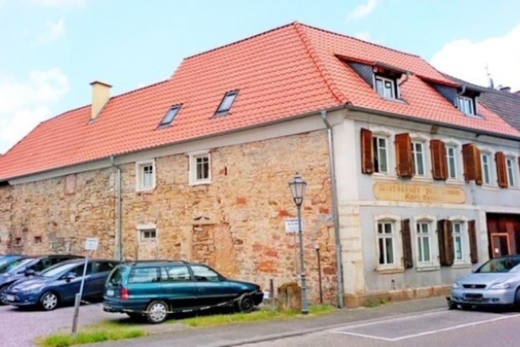 Ferienwohnung In Maison De Gres Klingenmünster Exterior foto